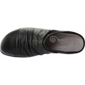 Naot Paretao Soft Black Leather Size 41